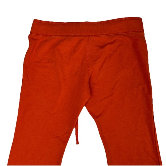 SO Wear It Declare It Orange Flare Sweatpants Small Y2K Drawstring Cotton Blend - Picture 8 of 14